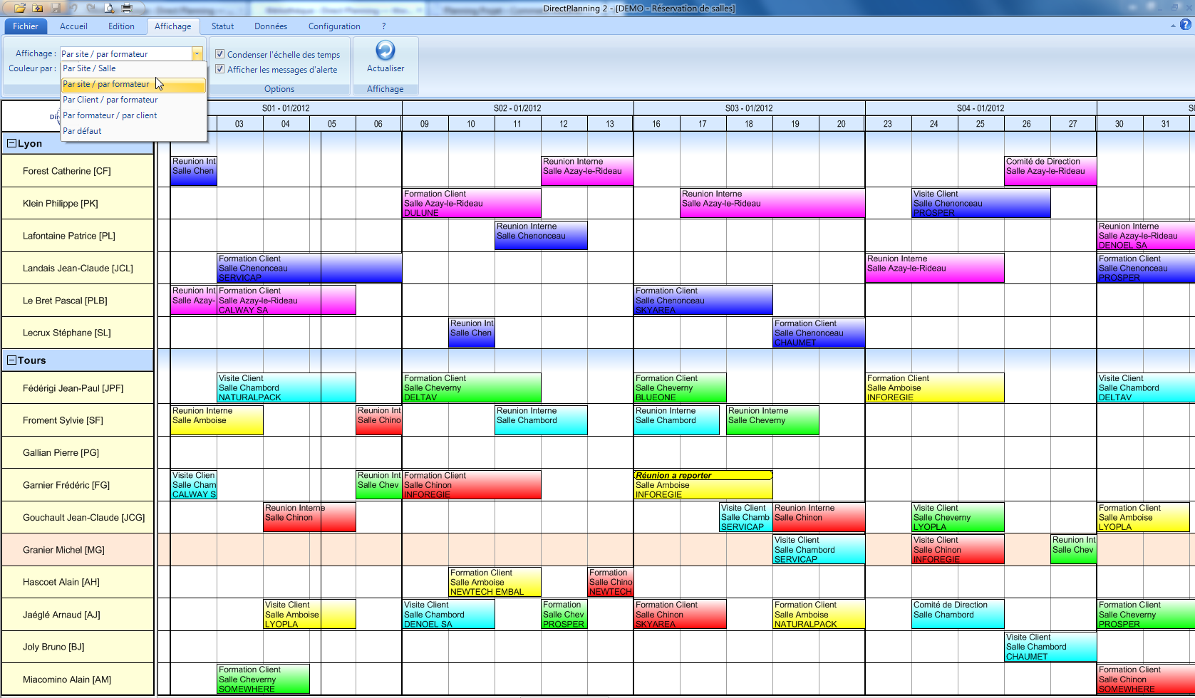 Trade off methods in system planning
